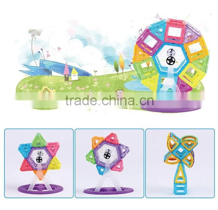 Magmagic Toys Plastic Magnetic Building Block Toys