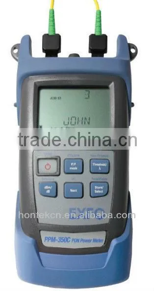 Exfo PPM-350C PON Power Meter PON Power Meter, 2 ports, Extended range, BPON, EPON, GPON | FTTX