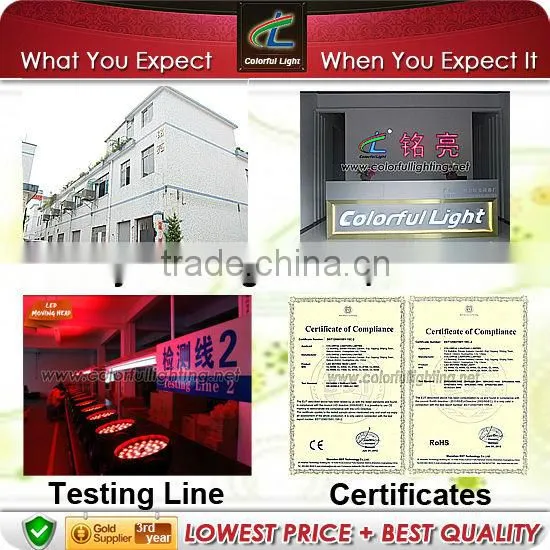 RGBW LED Double Head Outdoor Waterproof Wall Washer Stage Light Made in China