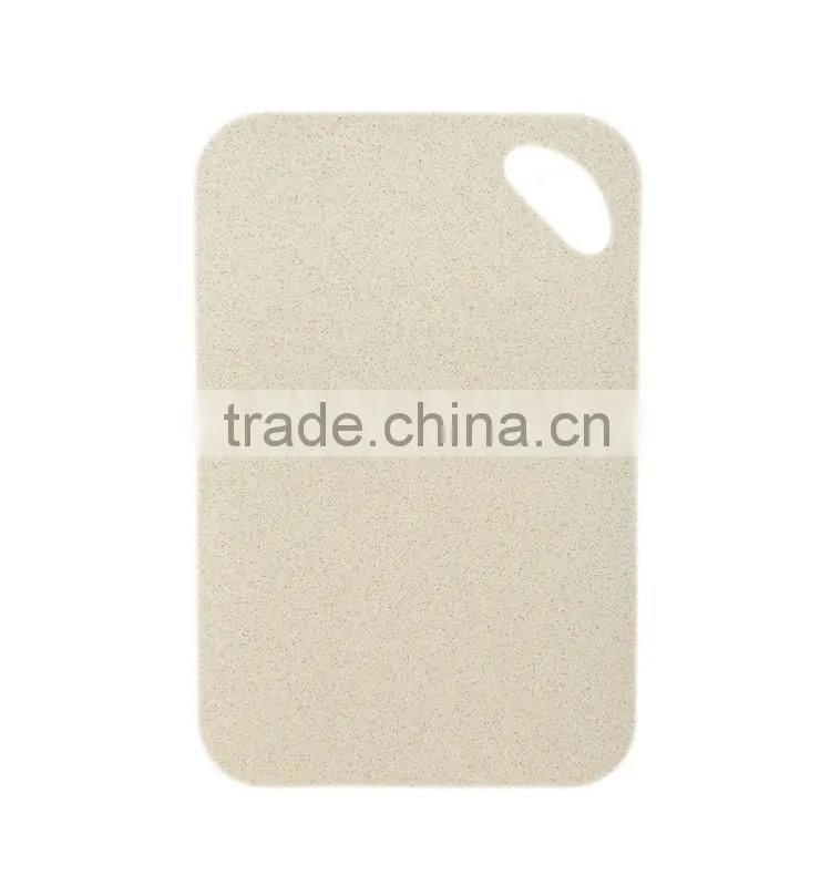 2016 new product bamboo fiber flexible chopping board set