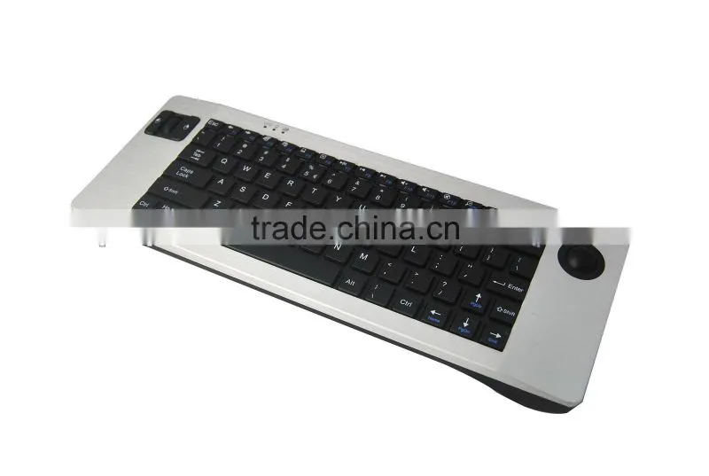 multi-funcational keyboard with left/right click scroll wheel and trackball