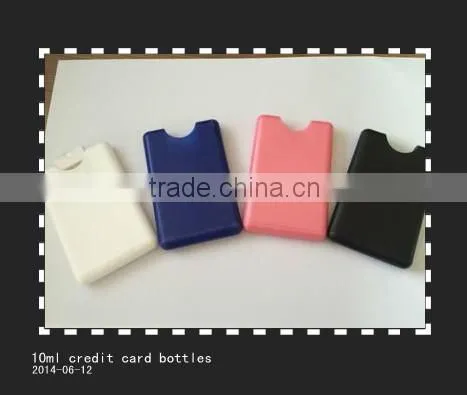 15ml wholesale PP Credit Card Spray Bottle