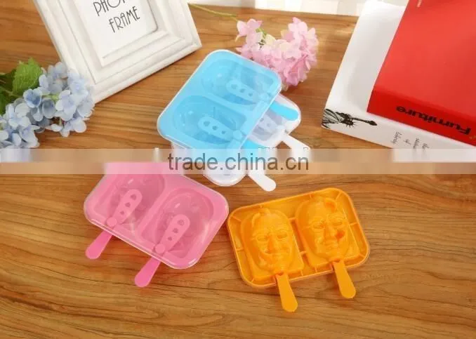 Fashional creative character shaped high quality 2-in-1 plastic Ice Cream Marker