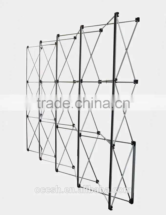 Economic Pop Up Stand Pop Up Display Banner,Aluminium Backdrop Stand Trade Show