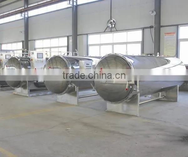 automatic stainless steel water spray food sterilization pot