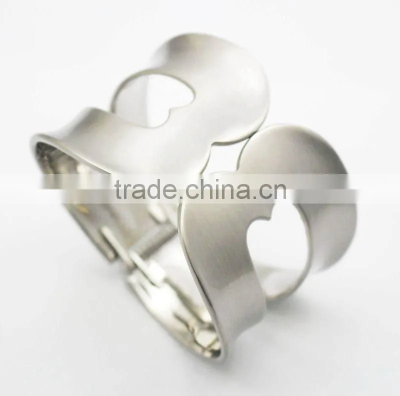 Fashion Wide Cuff Bangle High Quality Alloy Cuff Bangles