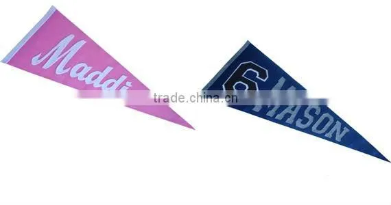 cheap customized printing promotional felt flag