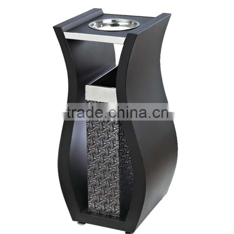 unique shaped hotel lobby dustbin indoor cleaning tools trash bin