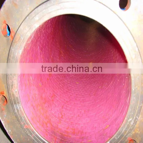 High hardness alumina wear resistant ceramic lined Bend for coal transport