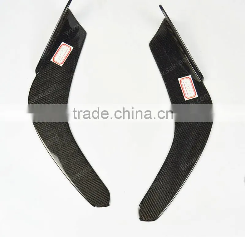 2X Universal Auto Splitter Flap Cupwings Front Bumper Lip Spoiler