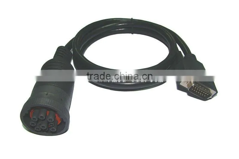 OBD2 cable OBD2 Interface DB15PM to 9PF for Cummins