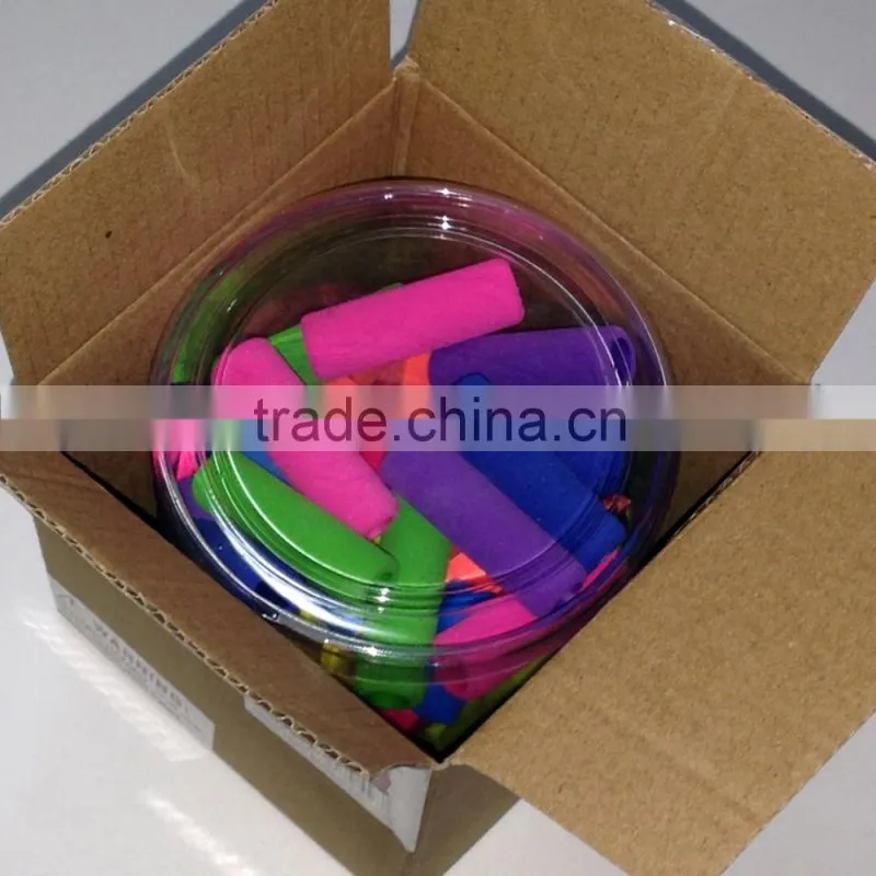 Funny Office and School Supplies Promotional Custom Cheap Colorful Rubber Pencil Grips, Erasers and Toppers Novelty Stationery
