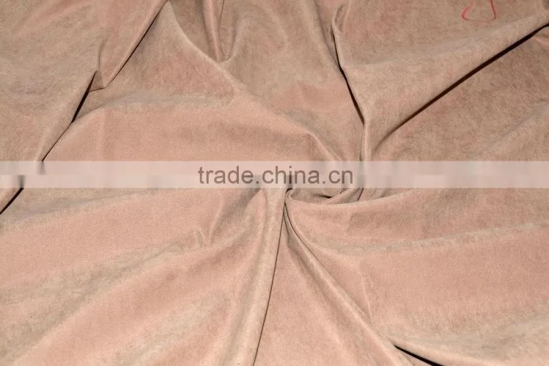100% Polyester Sofa Upholstery Suede Fabric