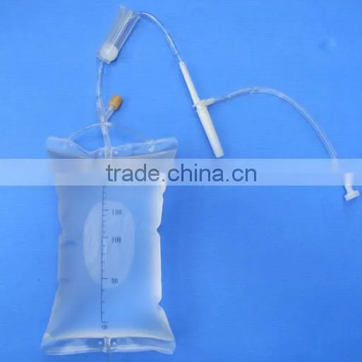Midical infusion set with bag
