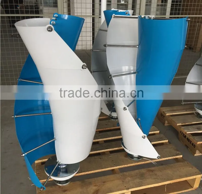 hot sale 100w 12v vertical axis wind turbine