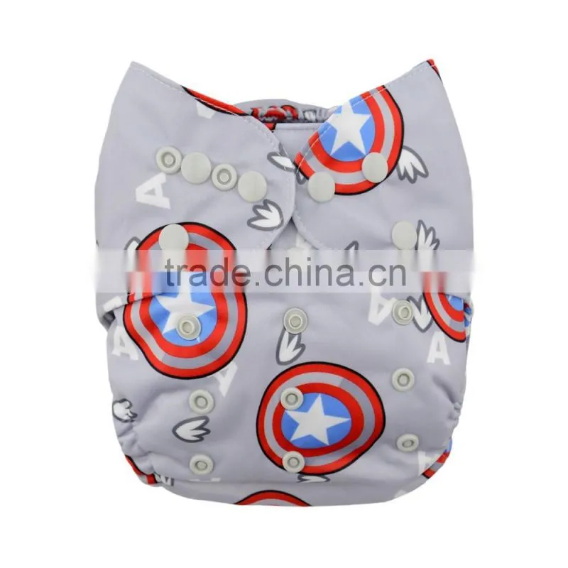 Alva 2016 Environmental Washable Printed Patterns Diaper Cover Adult Diaper Covers