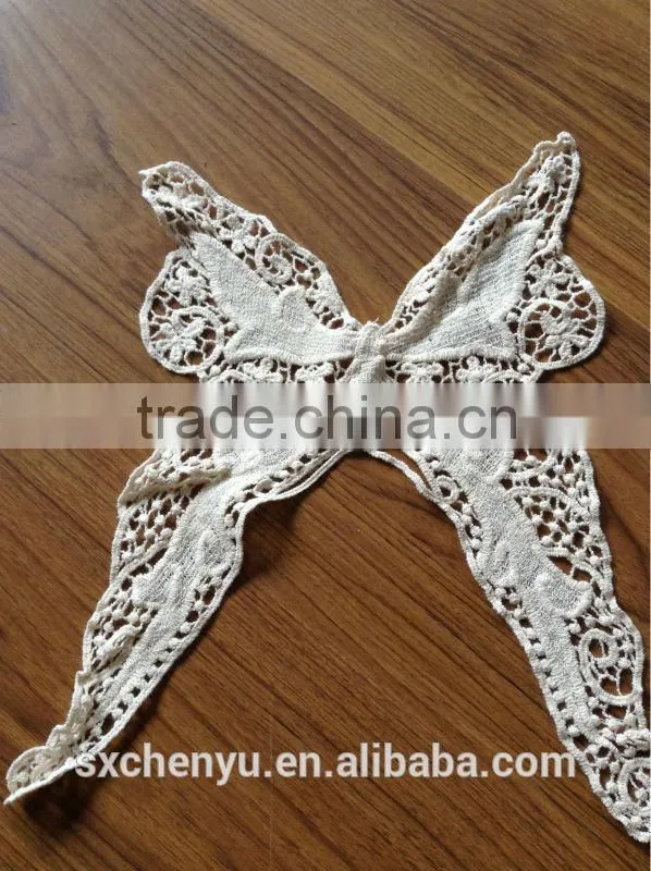 PFD Macrame Embroidery Collar