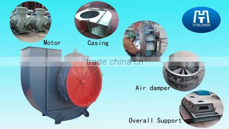 Long-period wearing layer dust extraction blower
