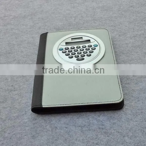 Executive A5 calculator notebook with notepad-HYJB020
