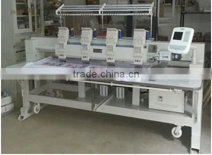 different head machine embroidering machine 4 heads needles embroidering machine