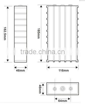 SE40Ah lithium battery for electric vehicle or motor/slide board vehicle