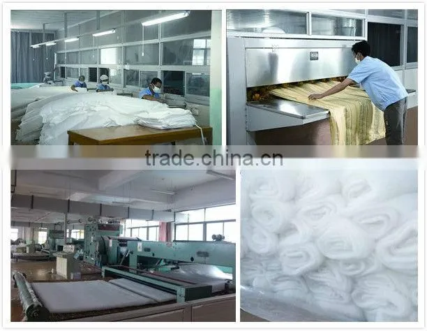 cream cotton fabric down quilt queen king comforter shell