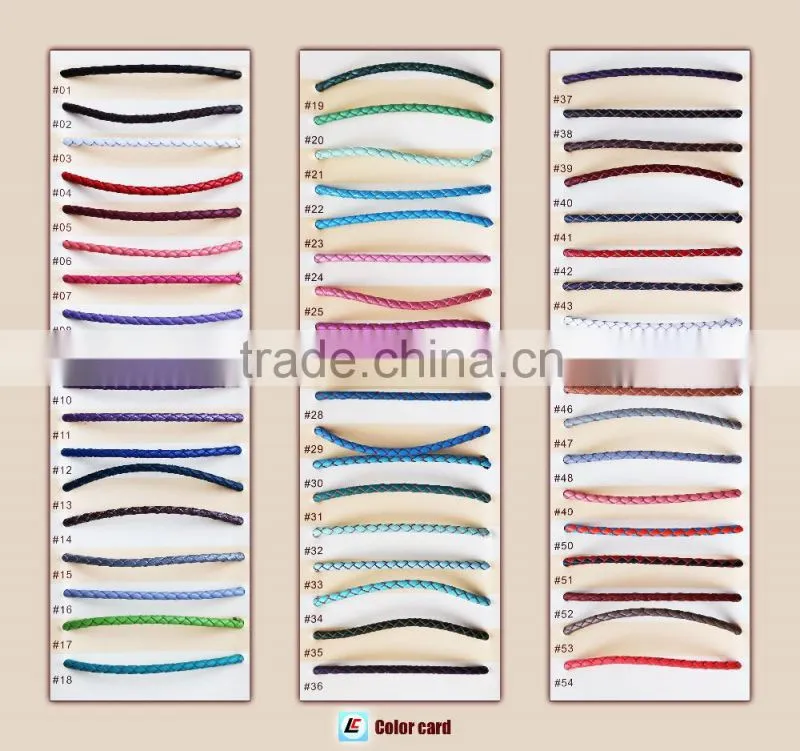 Stainless steel braided bracelet with monkey pendant for women