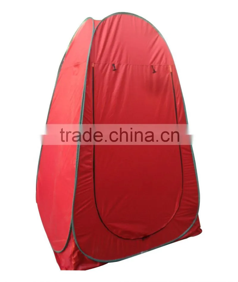 POP UP Tent Outdoor Toilet Watching Bird Tent Fishing Red Beach Tent