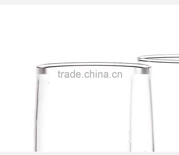 Lead-Free 290ml 3-pieces set cheap wine glass cup