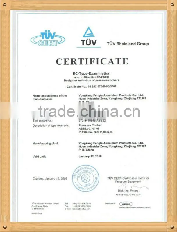 high quality ceramic coating kitchenware, suitable for all stoves, with CE&GS certificate, red