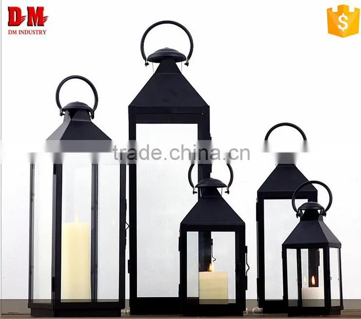 Stock Cheap Contemporary Outdoor wall metal lantern