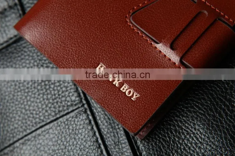 2014 fashional men wallet leather