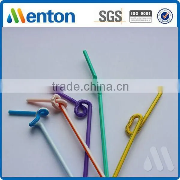 hot sale popular food grade colorful plastic funny straw