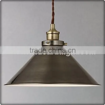 UL Listed Arne Jacobsen Style Painted Black Hanging Metal Pendant Lamp For Indoor C90015