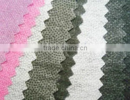 Good quality PET non woven garment interlining supplier