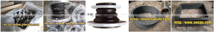High pressure silicone rubber flexible joint