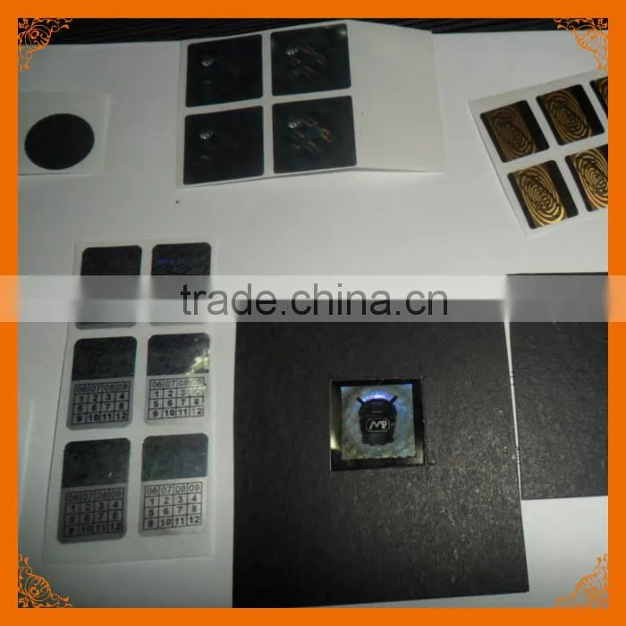 authenticity hologram security sticker maker