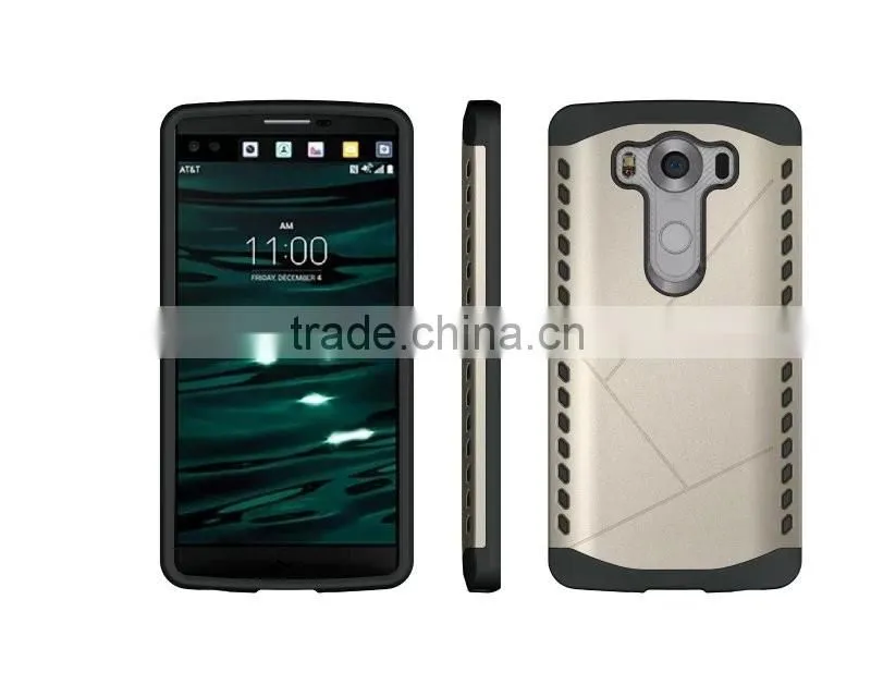 Shockproof 2 in 1 Shield Compatible with Mobile Phone Cases For LG pro