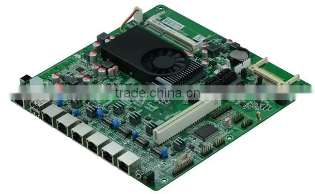 Industrial Firewall Motherbaord mini-itx d2550 motherboard for 6 lan ports D25SL