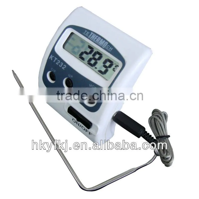 Household Digital kitchen thermometer with temperature probe sensor
