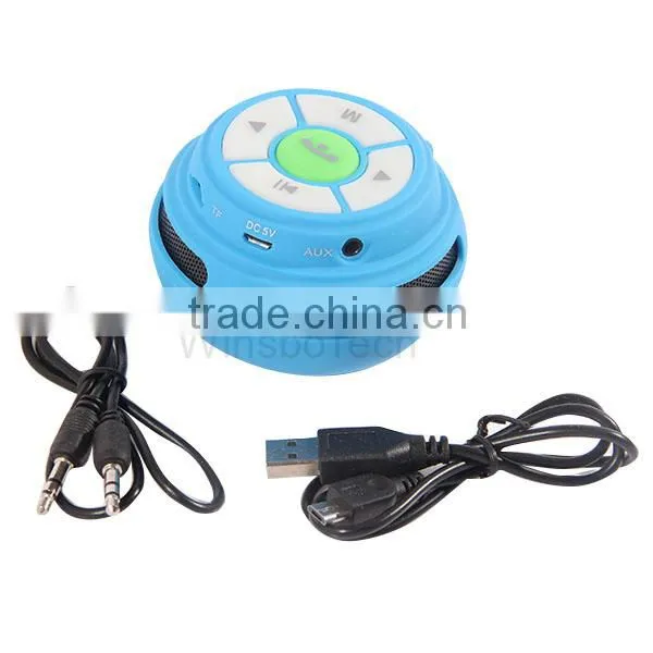 Outdoor portable bluetooth speaker with FM radio, USB mini bluetooth speaker with FM radio, Portable mini speaker with FM radio