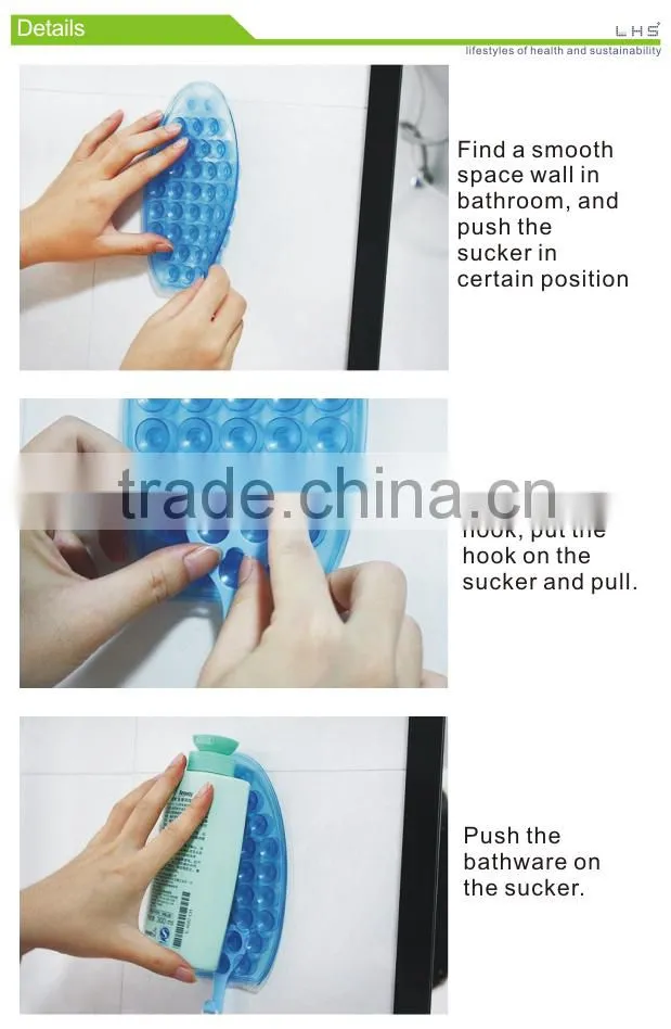 New Fashion Big Magic removable Double Side suction cup holder
