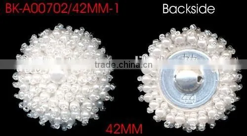 7MM Pearl 4MM Pearl 2MM Bead Fancy Ladies Fashion Pearl Button