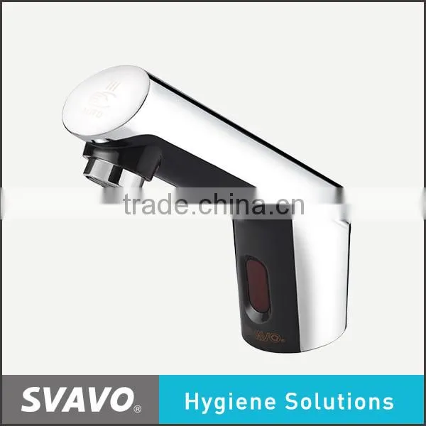 lavatory sink tap, automatic bathroom faucet, infrared sensored washroom accessory