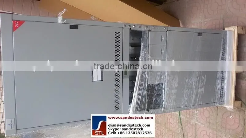 Emerson PS24600-2A/2200 NetSure700C82 Emerson M500S R24-2200 24V DC Power System with Integrated AC/DC Distribution Units
