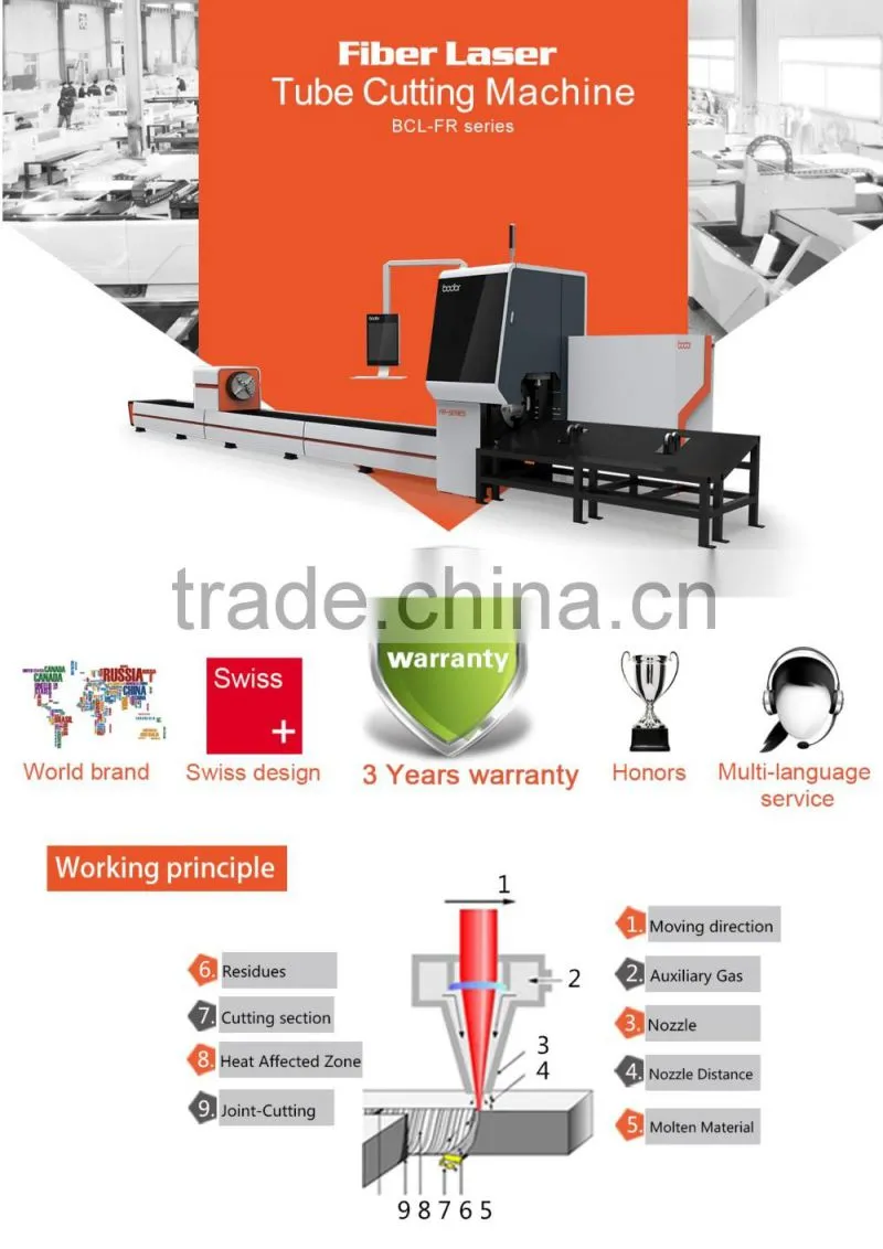 ecnimical Tube cutting machine BCL-FR