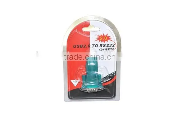 USB 2.0 to Rs232 Serial 9 Pin Db9 Adapter