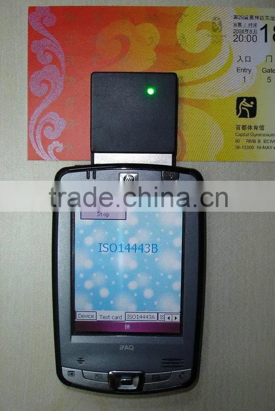 14443 15693 CF HF handheld RFID reader and writer