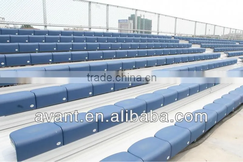fixed colorful simple mounted plastic stadium chair,bucket seating,retractable seating for sport ball games,education,amusement