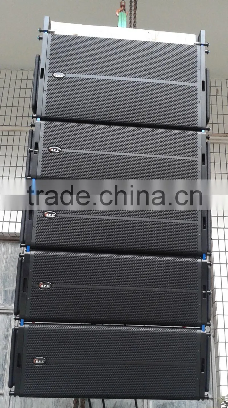 SPE Audio, LA-6B 1200W dual 15 inch subwoofer, line array speaker subwoofer